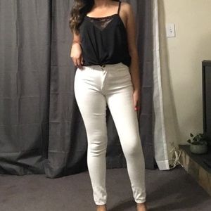 Fashion Nova White Jeans